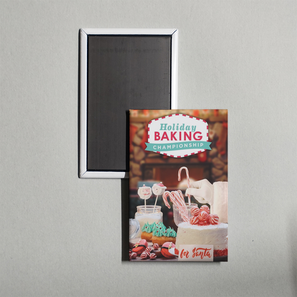 Holiday Baking Championship TV Show Fridge Magnet