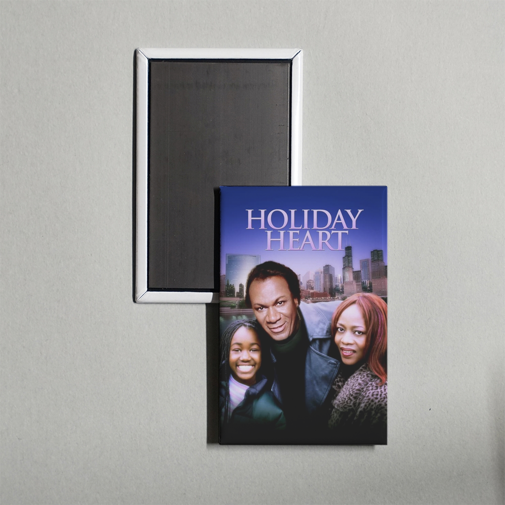 Holiday Heart Mini Movie Fridge Magnet