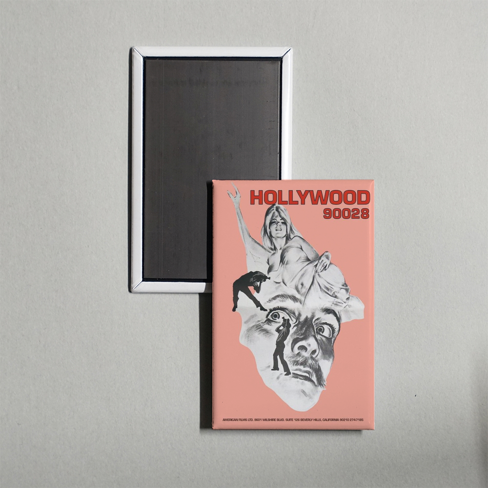 Hollywood 90028 Mini Movie Fridge Magnet
