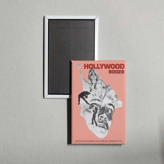 Hollywood 90028 Mini Movie Fridge Magnet