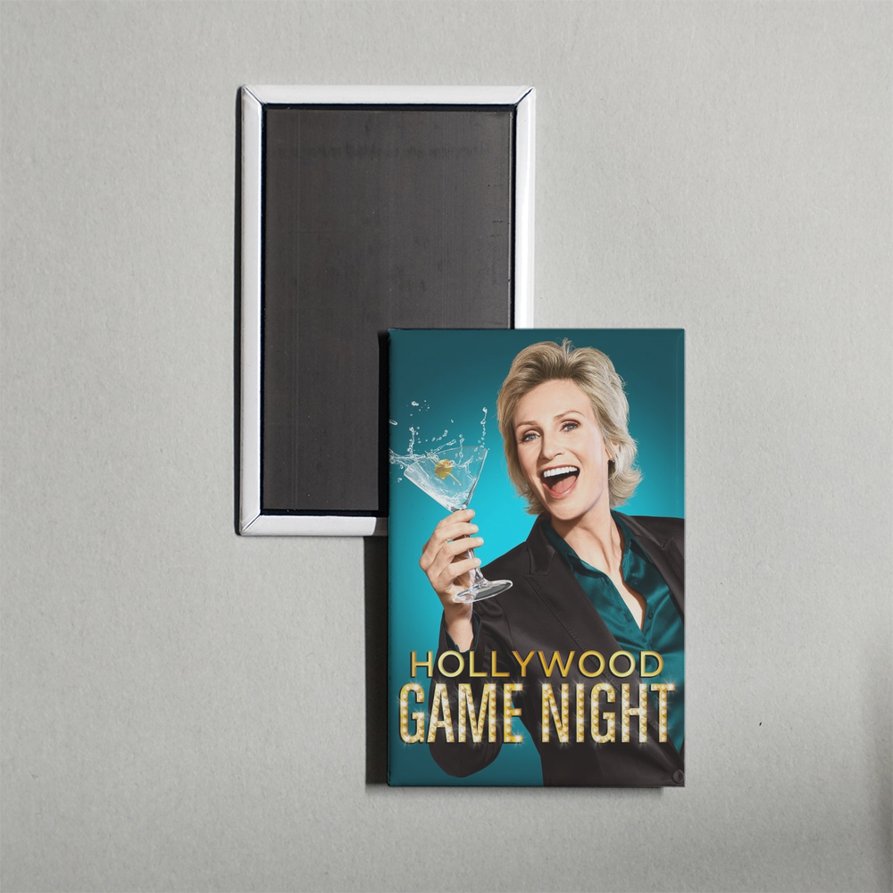 Hollywood Game Night TV Show Fridge Magnet
