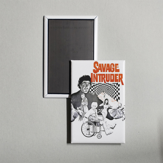 Hollywood Horror House Mini Movie Fridge Magnet