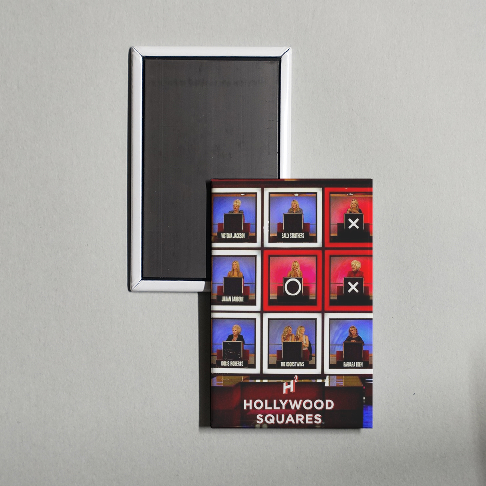 Hollywood Squares TV Show Fridge Magnet
