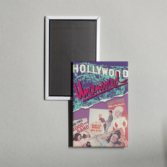 Hollywood Uncensored Mini Movie Fridge Magnet