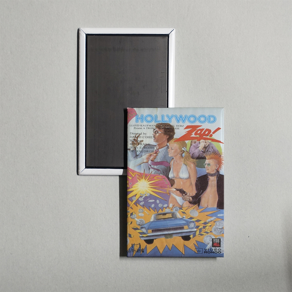 Hollywood Zap Mini Movie Fridge Magnet