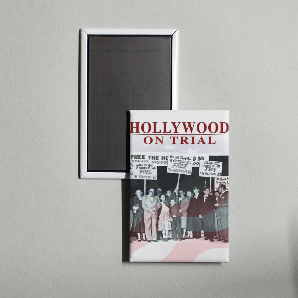 Hollywood on Trial Mini Movie Fridge Magnet