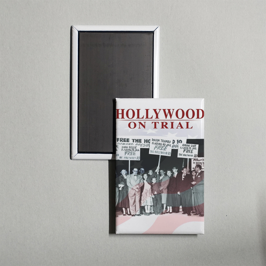Hollywood on Trial Mini Movie Fridge Magnet