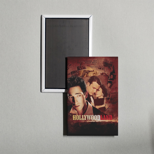 Hollywoodland Mini Movie Fridge Magnet