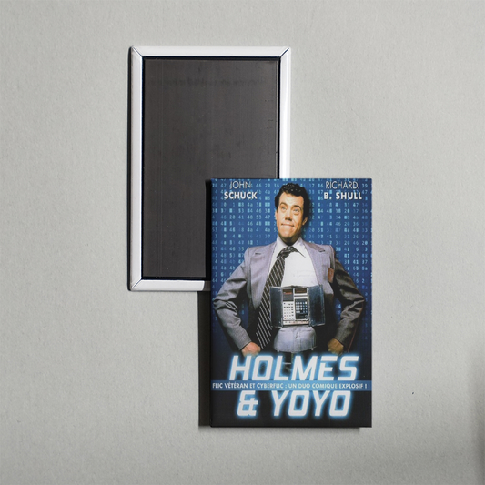 Holmes & Yo-Yo TV Show Fridge Magnet