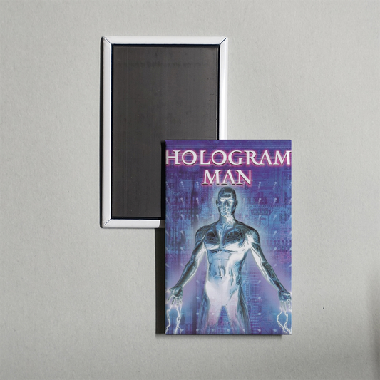 Hologram Man Mini Movie Fridge Magnet