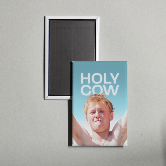 Holy Cow Mini Movie Fridge Magnet