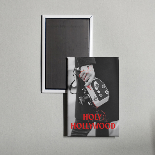 Holy Hollywood Mini Movie Fridge Magnet