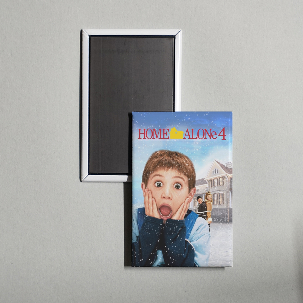 Home Alone 4 Mini Movie Fridge Magnet
