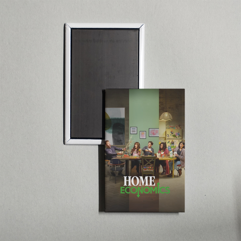Home Economics TV Show Fridge Magnet