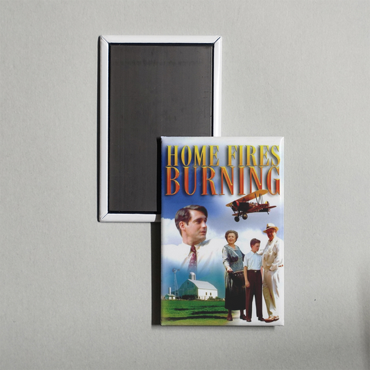Home Fires Burning Mini Movie Fridge Magnet