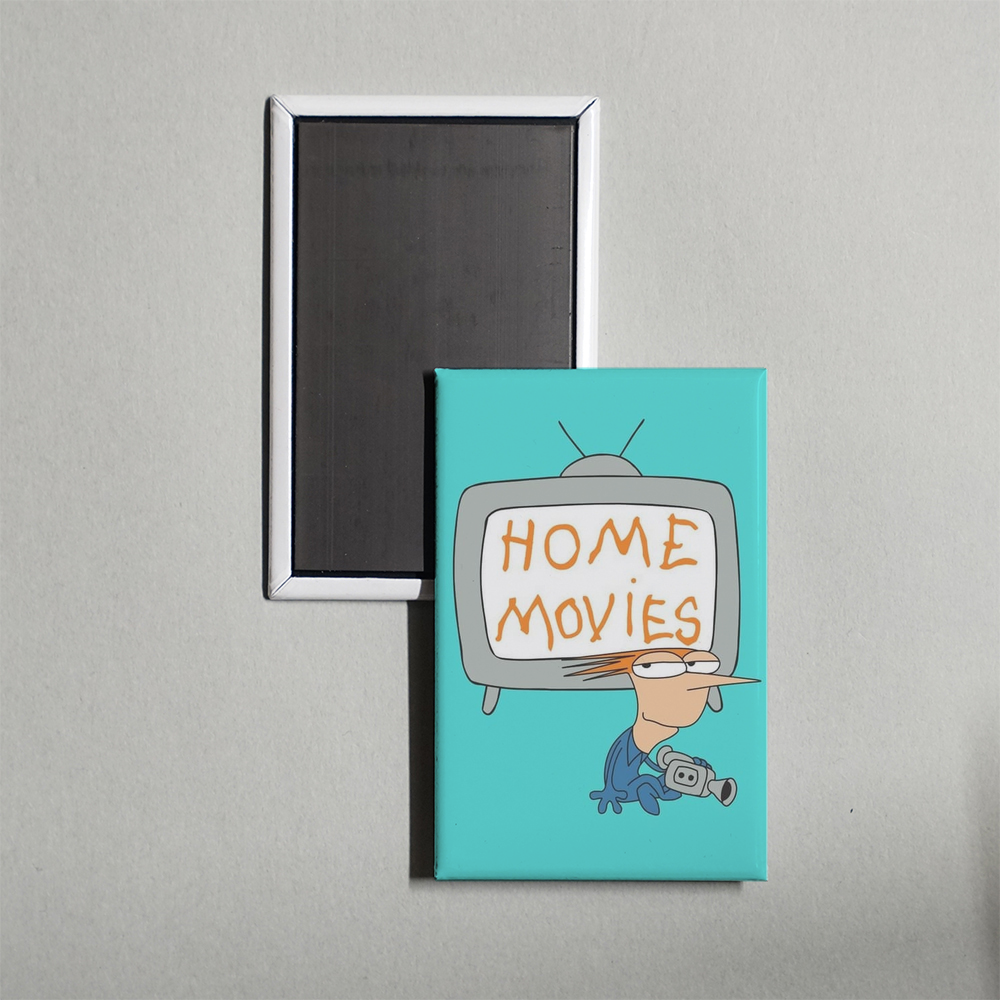 Home Movies TV Show Fridge Magnet