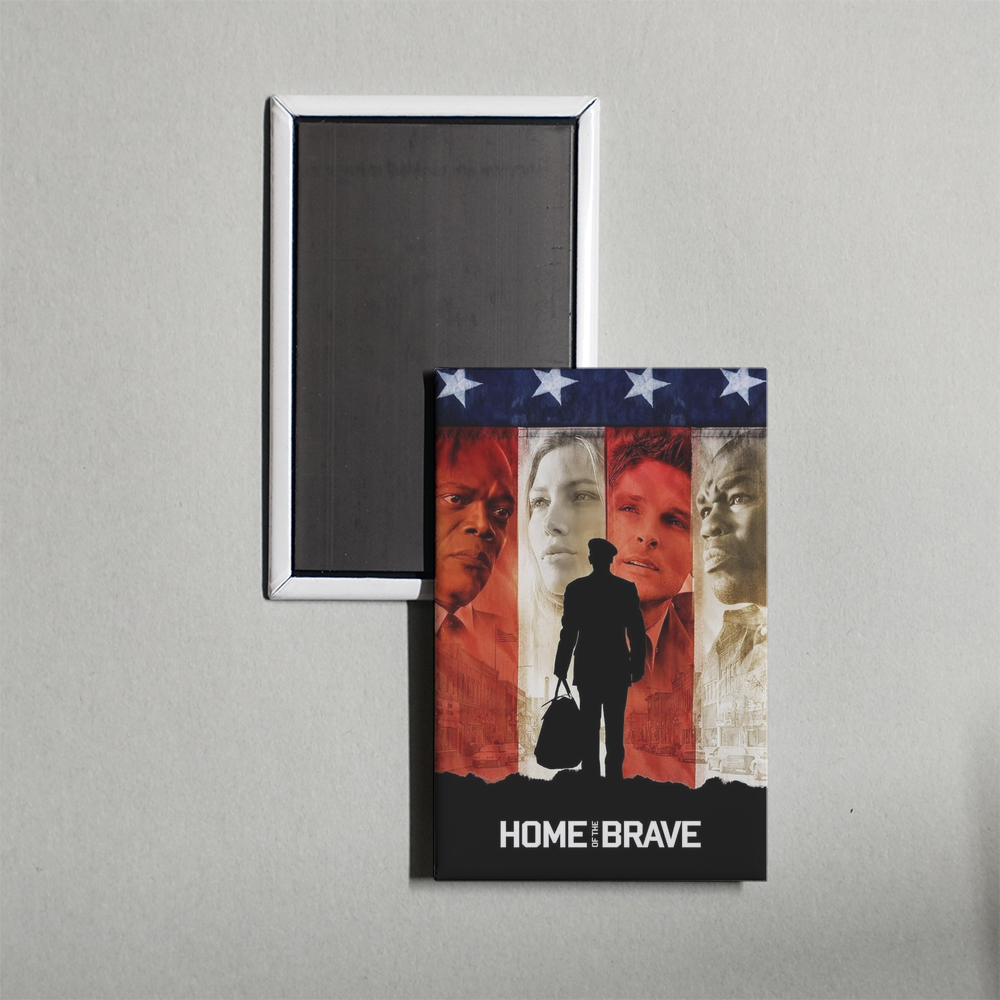 Home of the Brave Mini Movie Fridge Magnet