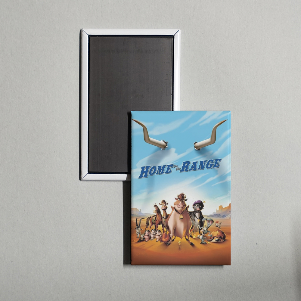 Home on the Range Mini Movie Fridge Magnet