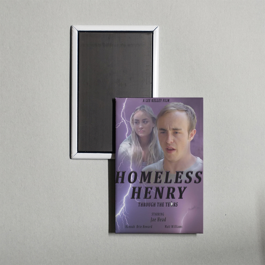 Homeless Henry Through the Tears Mini Movie Fridge Magnet