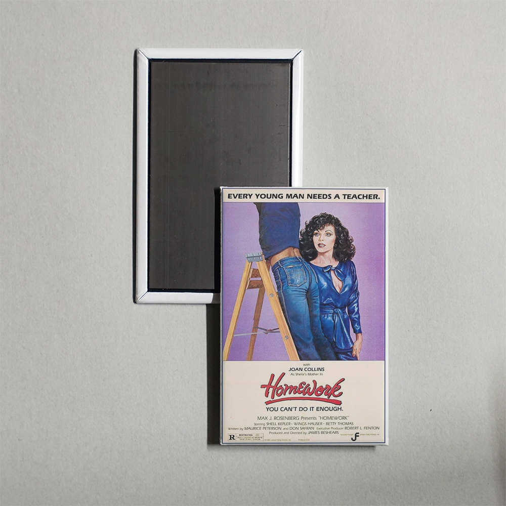 Homework Mini Movie Fridge Magnet