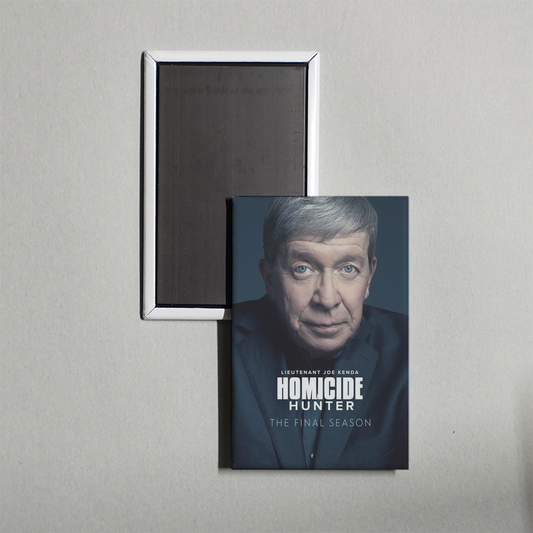 Homicide Hunter Lt Joe Kenda TV Show Fridge Magnet