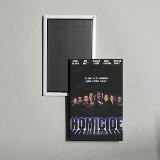 Homicide The Movie Mini Movie Fridge Magnet