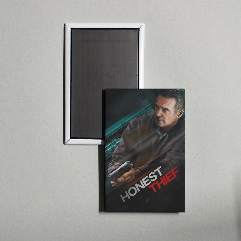 Honest Thief Mini Movie Fridge Magnet
