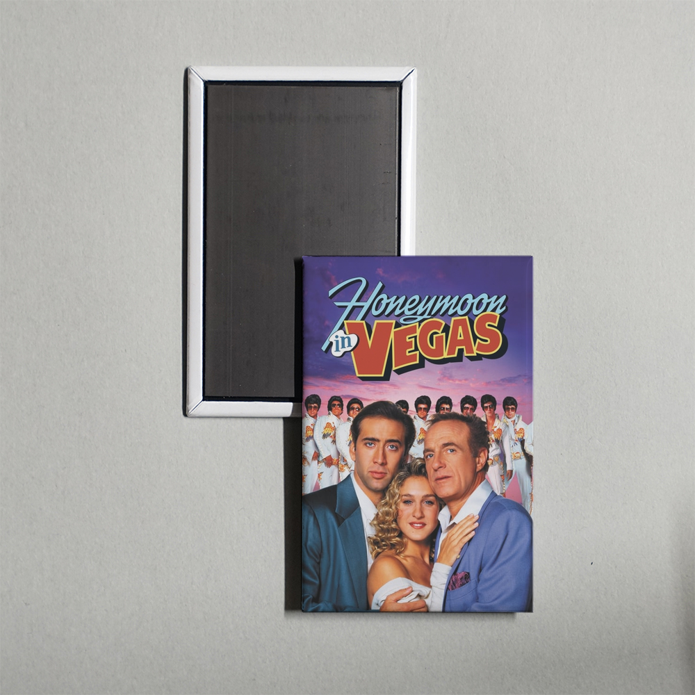 Honeymoon in Vegas Mini Movie Fridge Magnet