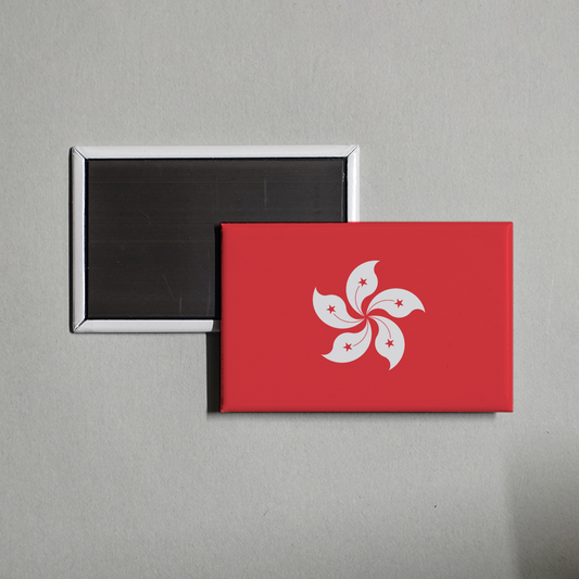 Hong Kong Flag Fridge Magnet