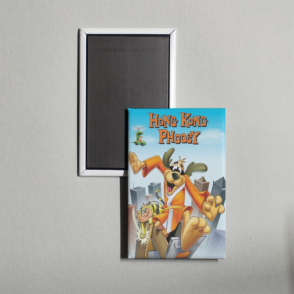 Hong Kong Phooey TV Show Fridge Magnet