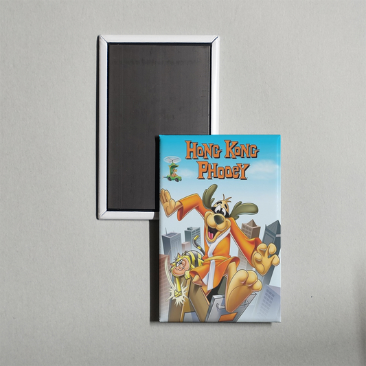 Hong Kong Phooey TV Show Fridge Magnet