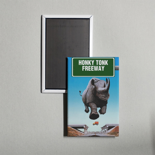 Honky Tonk Freeway Mini Movie Fridge Magnet