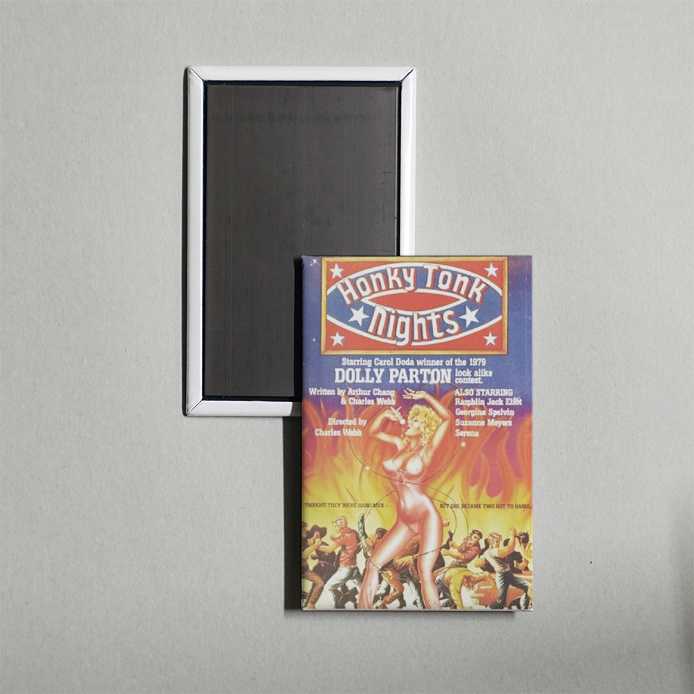 Honky Tonk Nights Mini Movie Fridge Magnet