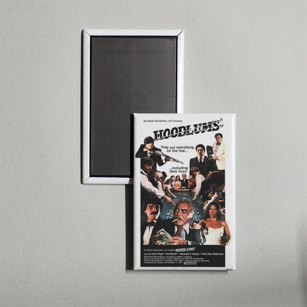 Hoodlums Mini Movie Fridge Magnet