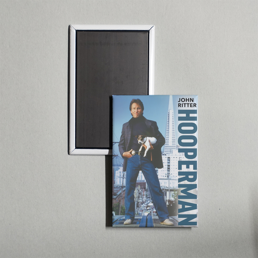 Hooperman TV Show Fridge Magnet