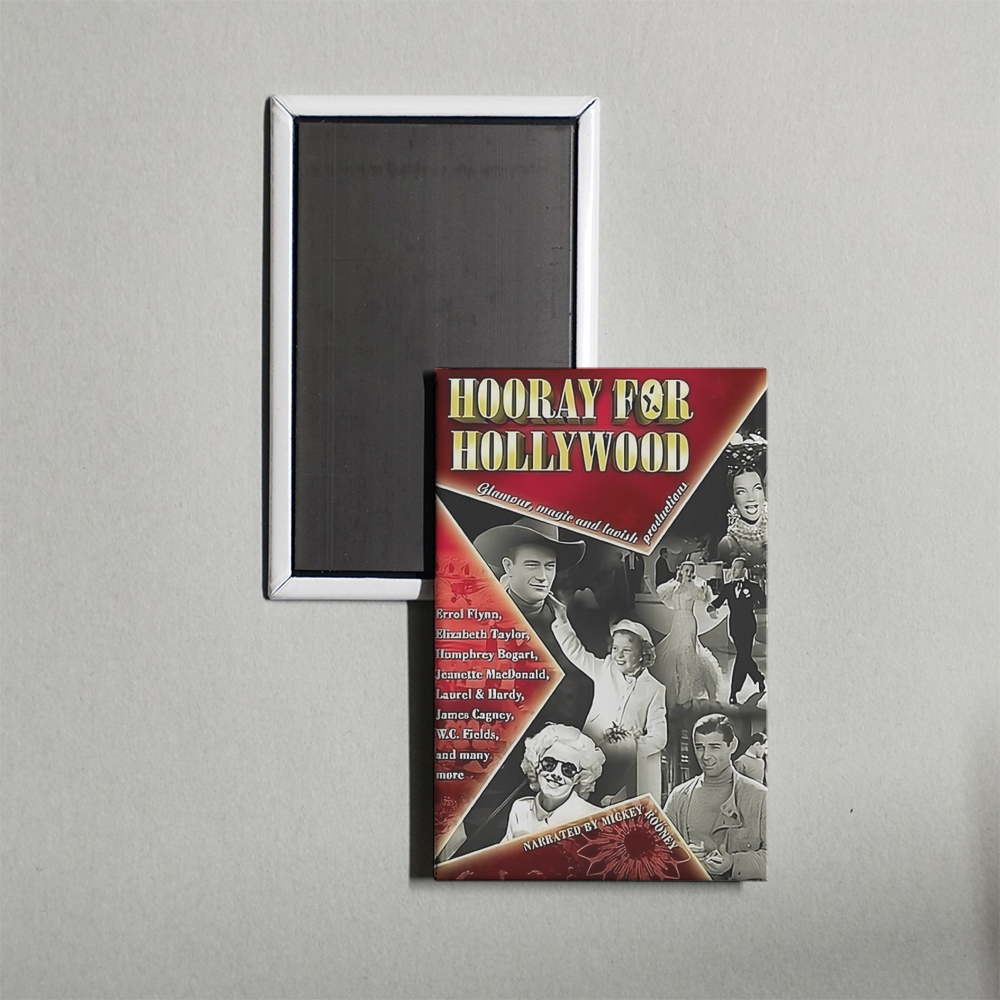 Hooray for Hollywood Mini Movie Fridge Magnet