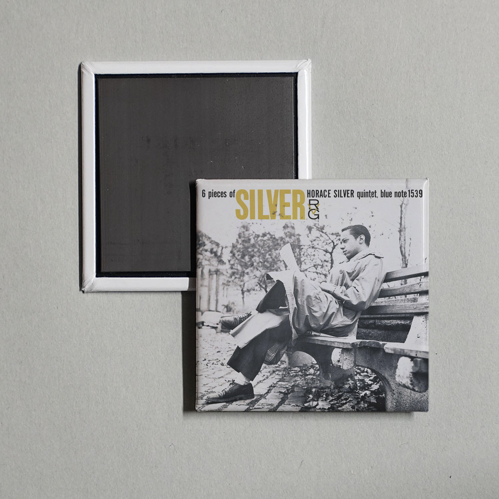 Horace Silver - Six Pieces Of Silver Album Cover Fridge Magnet