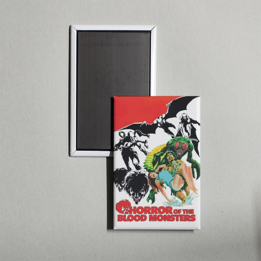 Horror of the Blood Monsters Mini Movie Fridge Magnet