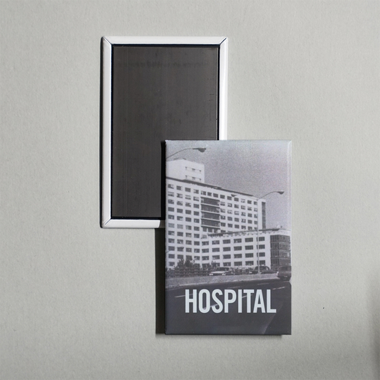 Hospital Mini Movie Fridge Magnet