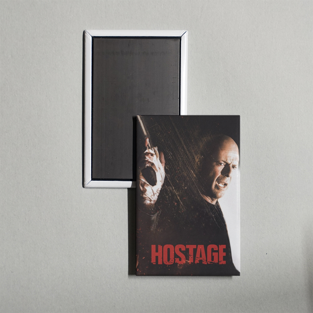 Hostage Mini Movie Fridge Magnet