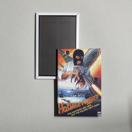 Hostage Flight Mini Movie Fridge Magnet