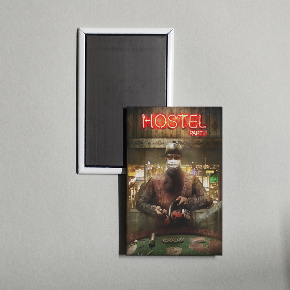 Hostel Part III Mini Movie Fridge Magnet