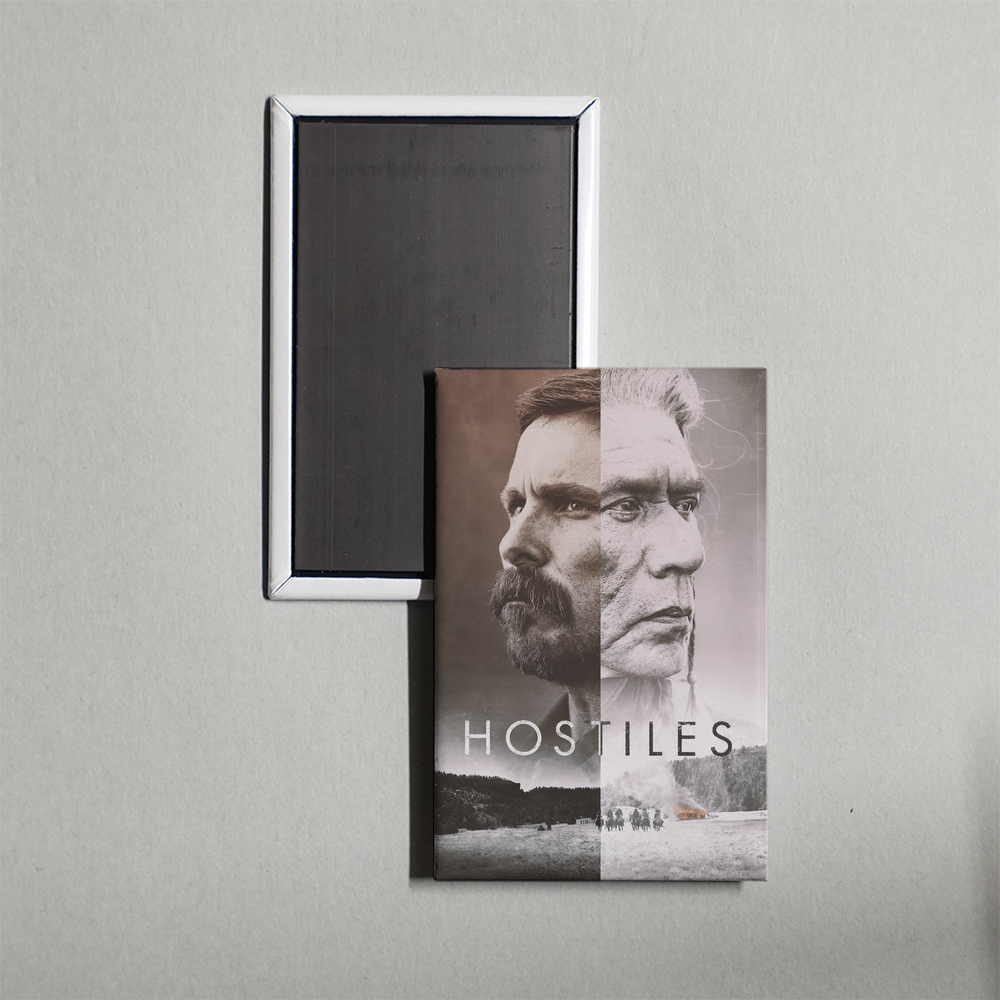 Hostiles Mini Movie Fridge Magnet
