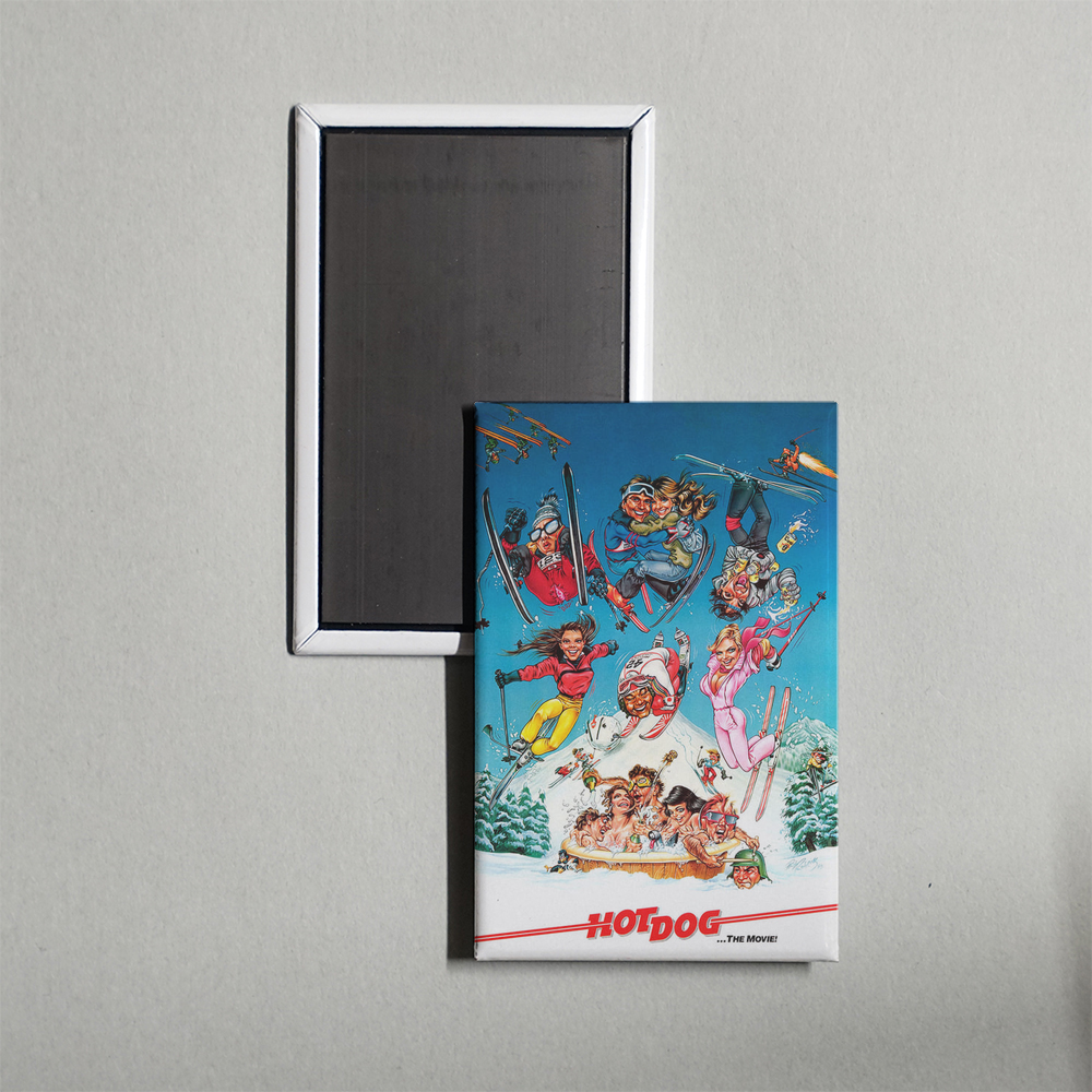 Hot Dog... The Movie Mini Movie Fridge Magnet