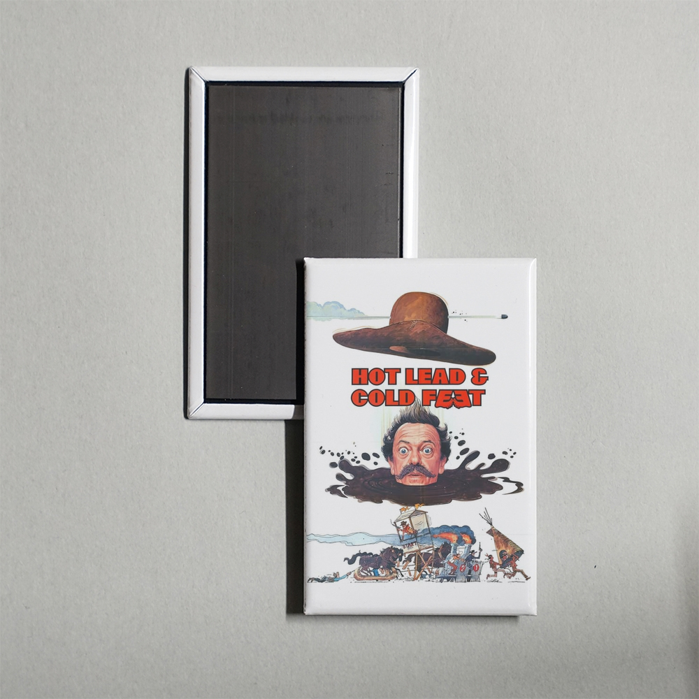 Hot Lead & Cold Feet Mini Movie Fridge Magnet