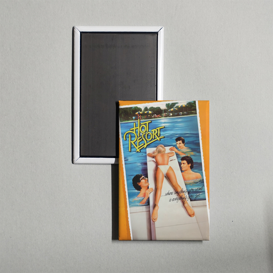 Hot Resort Mini Movie Fridge Magnet