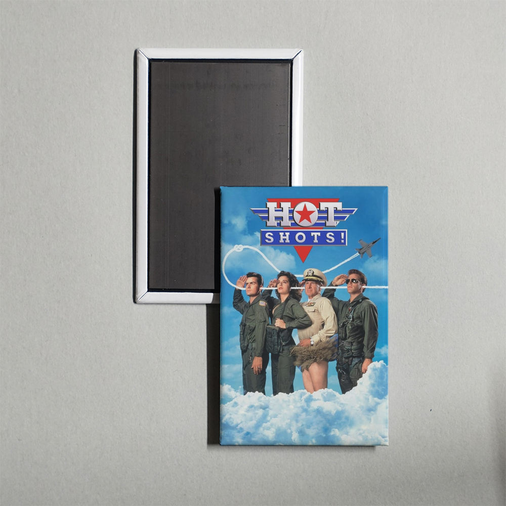 Hot Shots! Mini Movie Fridge Magnet