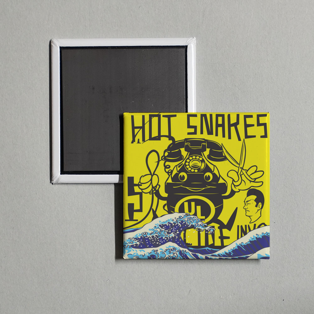 Hot Snakes - Suicide Invoice Album Cover Fridge Magnet