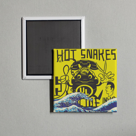 Hot Snakes - Suicide Invoice Album Cover Fridge Magnet
