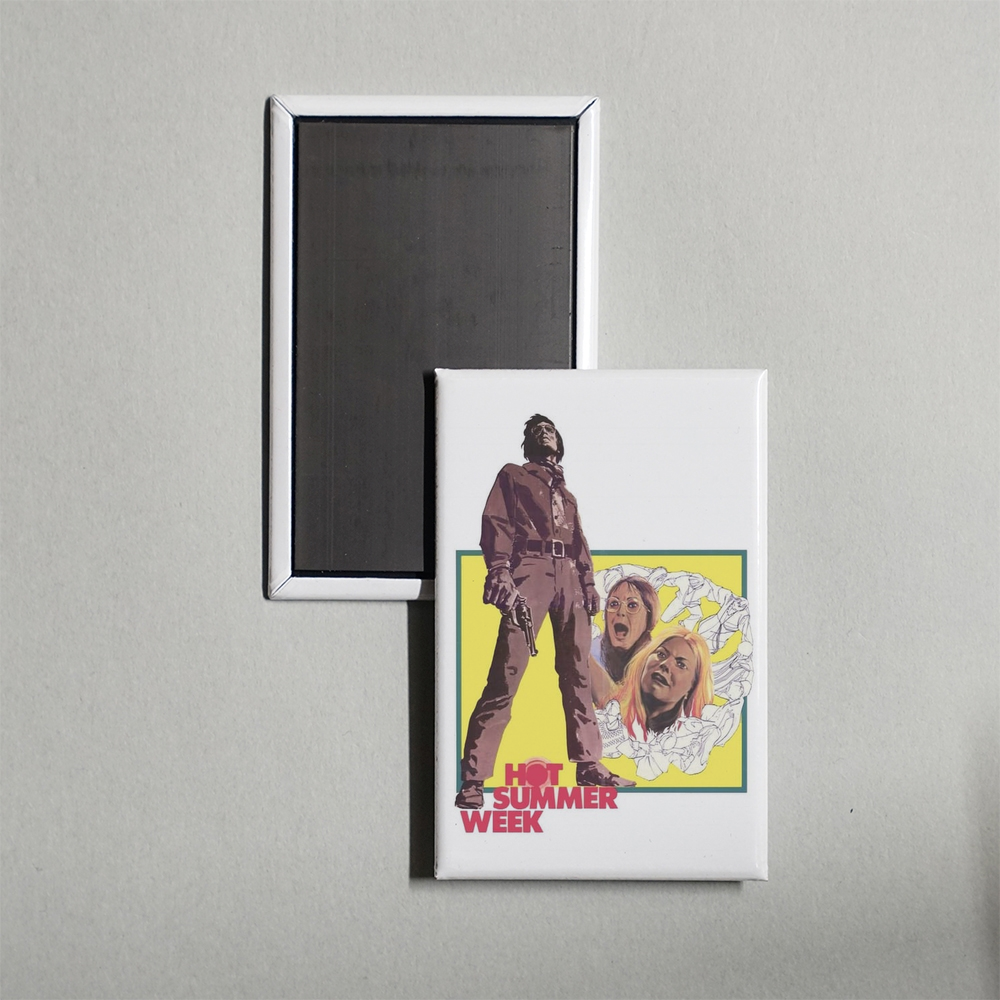 Hot Summer Week Mini Movie Fridge Magnet